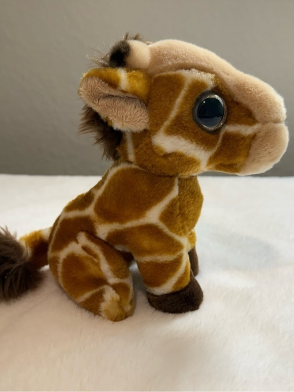 Adventure Planet Plush Giraffe Toy - Soft Brown & Cream Stuffed Animal